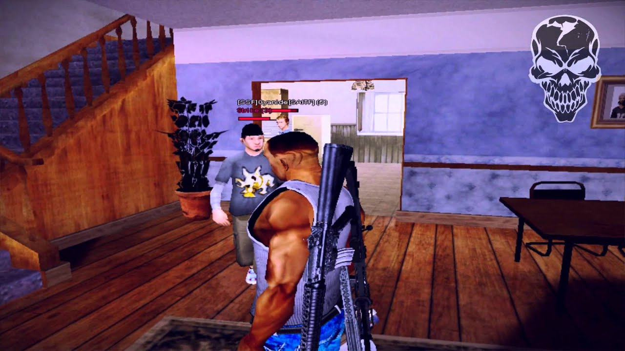 [SA-MP] Outfit Mod Weapons on the Back ㋡ ☠☠☠ GTA SAN ANDREAS - YouTube