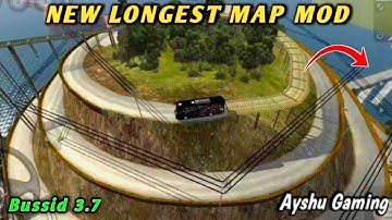 New Longest Map Mod Bussid 3.7 @AyshuGaming #bussid #bussidmapmod #bussidmod #bus