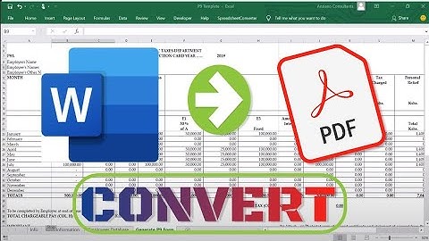 How to Convert Word to PDF Document (simple steps guide)