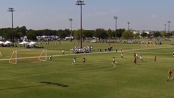 Claire Allen - FC Dallas ECNL 2011 vs 2010 Texans