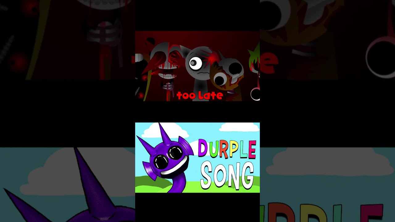 Sprunki PURPLE DURPLE Phase 3 Song Story