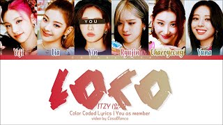 [ITZY 있지] LOCO : 6 members (You as member)