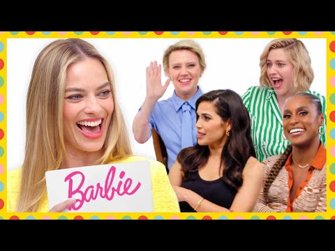Margot Robbie and 'Barbie' Cast Test How Well They Know Each Other | Vanity Fair