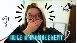 AN EXCITING ANNOUNCEMENT!