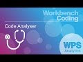 Wps analytics code analysis