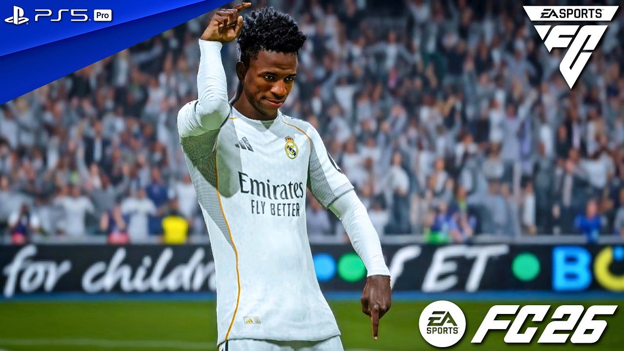 FC 26 - Real Madrid vs. Getafe - La Liga 25/26 Full Match | PS5 Pro [4K60]