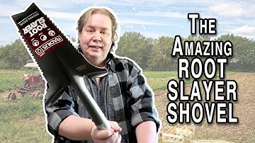 The Amazing ROOT SLAYER Shovel in Action & Review!