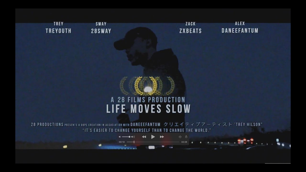 TREYOUTH - LIFE MOVES SLOW (PROD. 28SWAY x ZXBEATS)