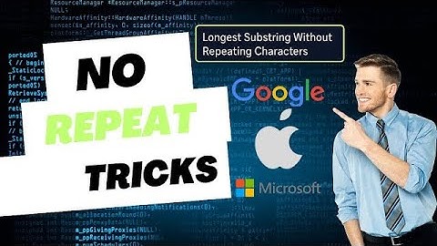 👉 Longest Substring Trick | Google Interview Question Explained