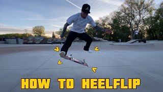 HOW TO HEEL FLIP