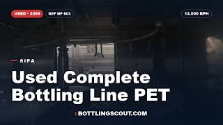 Used Complete Bottling Line PET SIPA 12.000 bph - Bottlingscout.com screenshot 2