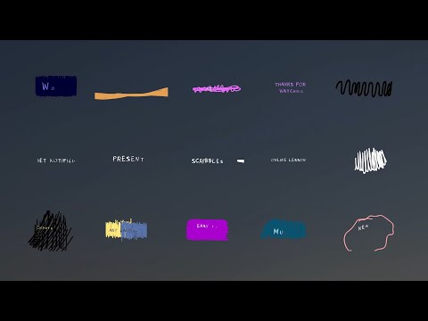 Scribble Title Pack - Free After Effects Template | Pik Templates