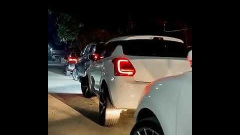 Suzuki Swift modified with alloy wheels video (2021)