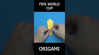 FIFA WORLD CUP ORIGAMI PAPER CRAFT TUTORIAL | DIY WORLD CUP #FIFA #WORLD #CUP Information