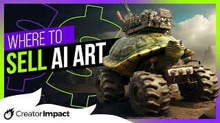 How to Sell AI Art & Prompts Online (for Passive Income!)