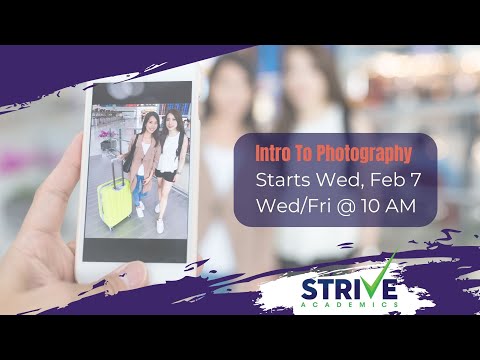 Intro To Photography Outschool Course Promo