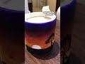 Sunset Painting in a Candle Jar #sunset #sunsetpainting #painting #jarpainting