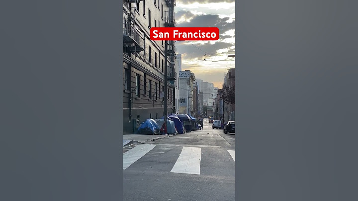 This is San Francisco. Still America's most vibrant city.