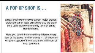 Benefits of a Pop Up Shop 🎉 Mahone Bay Nova Scotia