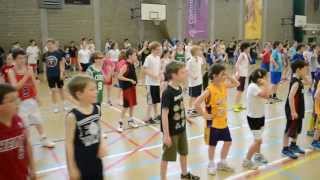 Queen's Basketball Club's 19th Annual Summer Camp (2013) Dance Warm-Up (Part 1)