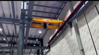 Double Hoist Overhead Cranes, Double Girder Overhead Crane + Double Hoist Trolley for Tandem Lift