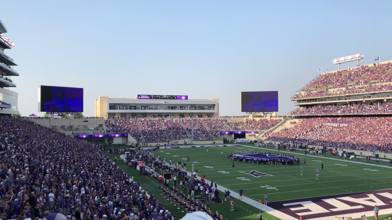 Pregame Team Entry Kansas State (KSU) Home Opener 2021 YouTube