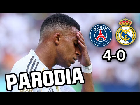 Canción PSG Vs Real Madrid 4 0 Parodia Mbappe Eladio Carrión