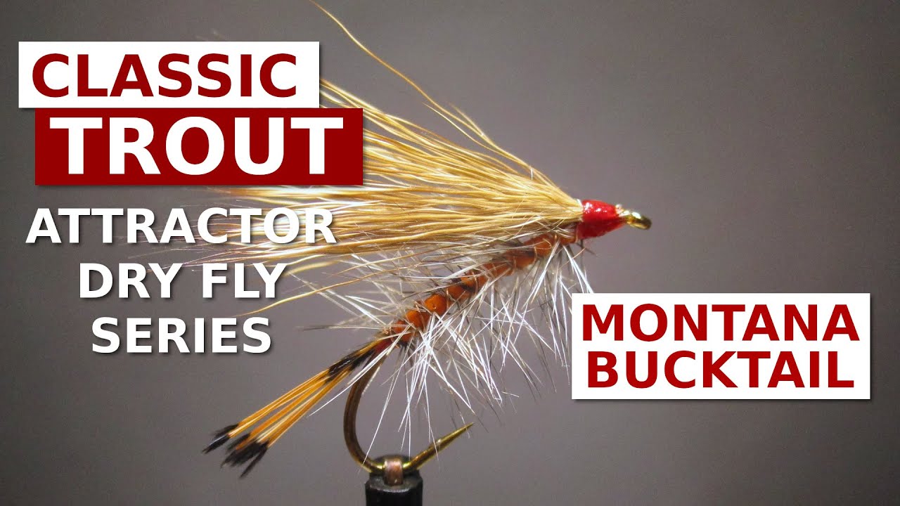 Fly Tying a Montana Bucktail (Classic Attractor Dry Fly Pattern