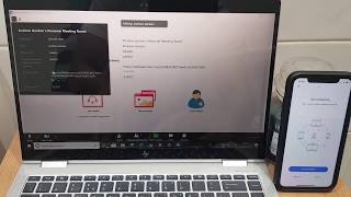 Here's how to setup a zoom meeting as host and also see you can set it
up on computer have an iphone connect the meeting. allows 40 min...