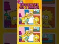 Jogo dos 7 erros os simpsons passatempo mundoquizbrincadeiras