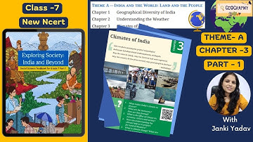 Climates of India | Class 7 Social Science Chapter 3 | Part-1  | NCERT| CBSE |KVS| kaliyaanTv