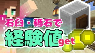 19 マイクラ Minecraft 統合版 14 石臼 砥石で経験値ゲット 19 マイクラ Minecraft 統合版 14 石臼 砥石で経験値ゲット