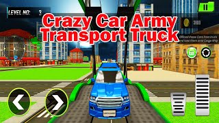 Crazy Car Army Transport Truck | Simulator Car screenshot 2