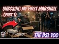 Unboxing My First Marshall DSL 100 (Part 1) | #guitar #guitarist #musician #discussion #vlog 