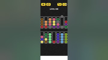 Ball sort puzzle level 619 #ballsortpuzzle