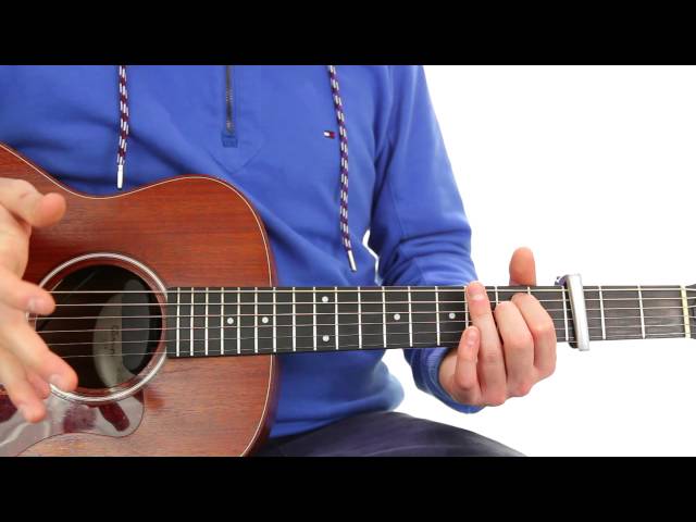 ► Outside - Calvin Harris ft. Ellie Goulding * GUITAR LESSON *