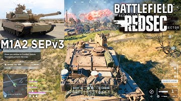 WORLD FIRST M1A2 SEPv3 Tank Victory in Battlefield REDSEC Battle Royale Gameplay