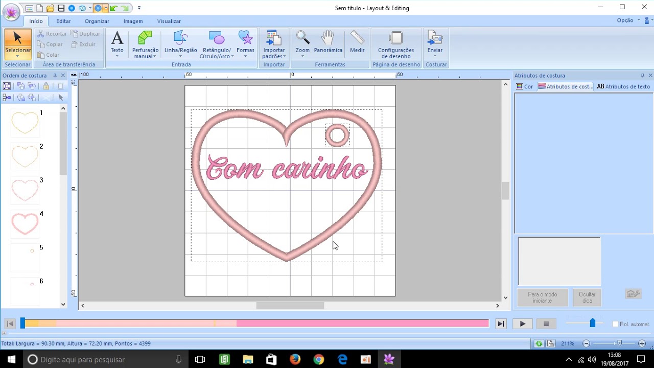 Criando sua tag em aplique no pe design