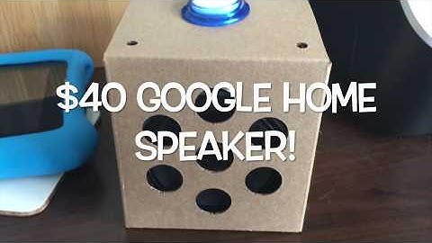 £40 Google Home Speaker AIY Project
