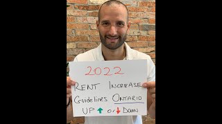 2022 RENT INCREASE Guidelines for Ontario ⬆️ OR ⬇️  -- Full Explanation Inside