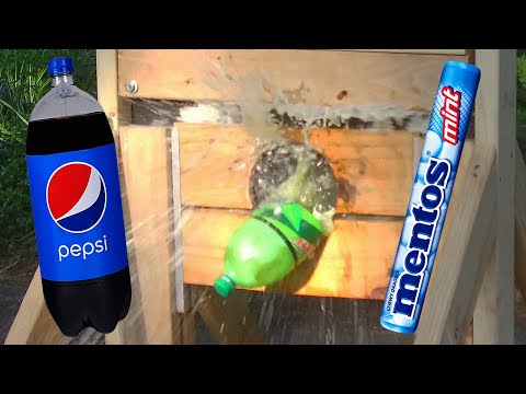 Guillotine vs Soda and Mentos