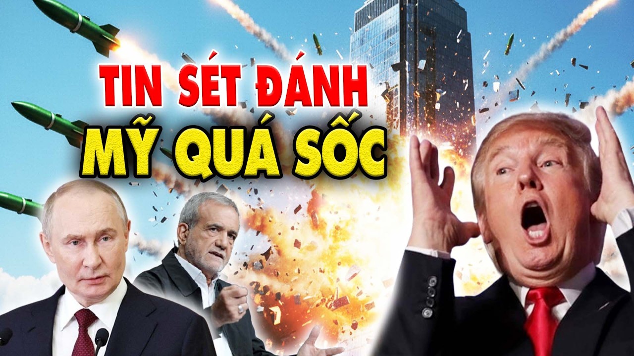 THỜI SỰ : IRAN giận dữ phóng mưa tên lửa khắp Trung Đông, căn cứ quân sự rung chuyển, MỸ quá sốc !