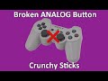 Broken PS1 Analog Button Fix / Analog Stick cleaning - Retro Console Repair