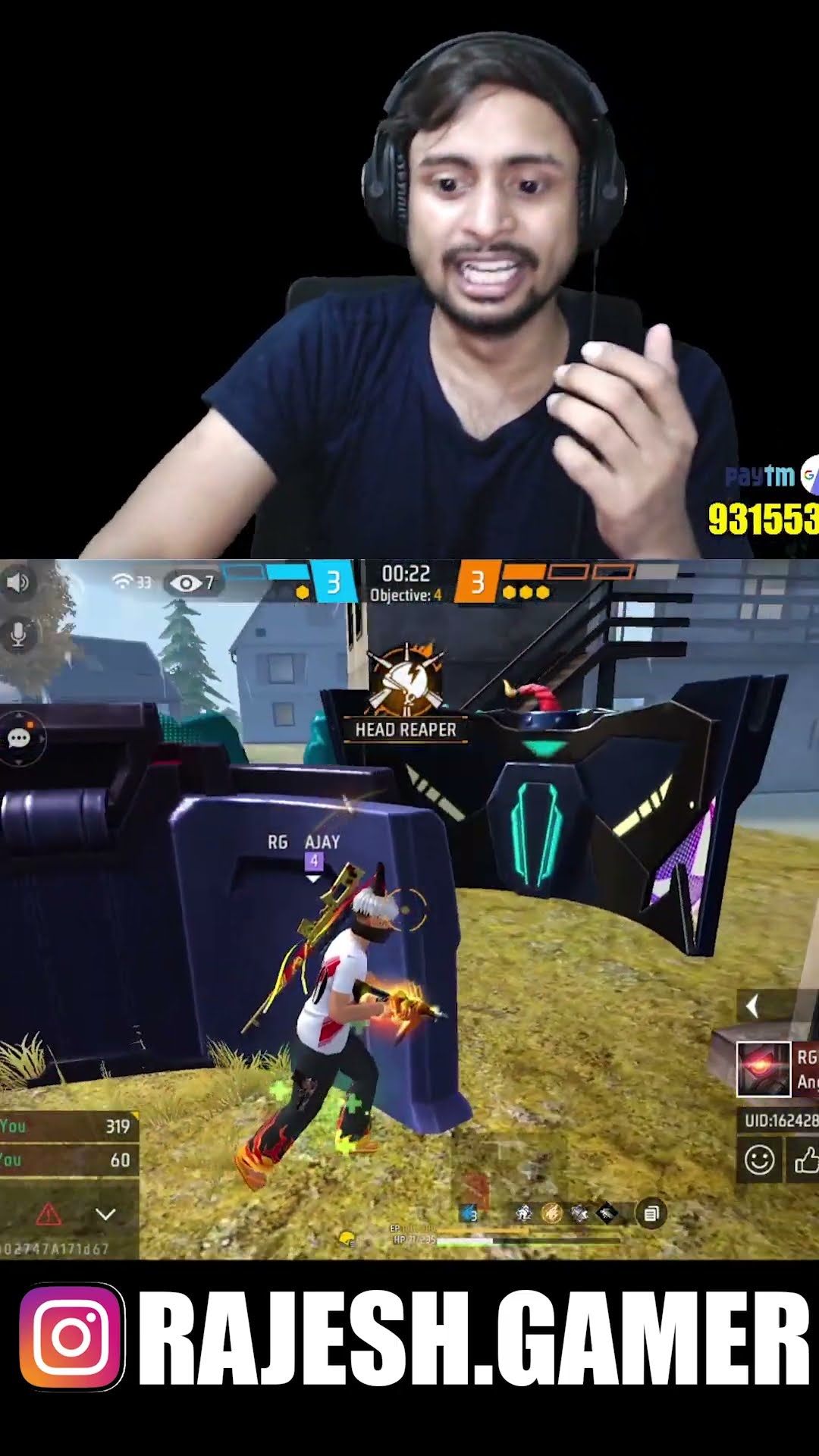 Wait for End ?? I Know Ajay Kiya Tha ? Fun Ke Liye Daala hai Short ?? #rggamer #rggamerlive
