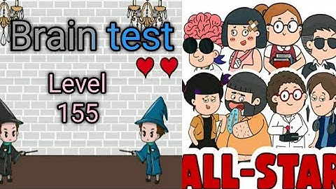 Brain Test All-Star: IQ Boost level 155 gameplay walkthrough Solution