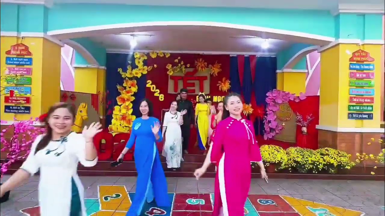 TRƯỜNG MẦM NON ÁNH SAO PHƯỜNG LONG HOA  HƯỞNG ỨNG TUẦN LỄ ÁO DÀI 2026