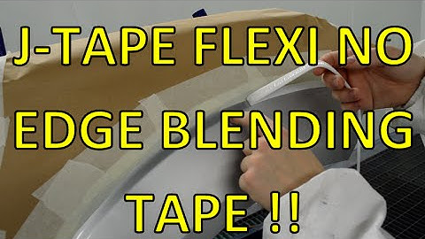 JTAPE Flexi No Edge Blending Tape in action!