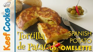 Spanish Potato Omelette | Tortilla de Patatas