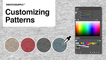 How To Color and Customize Patterns