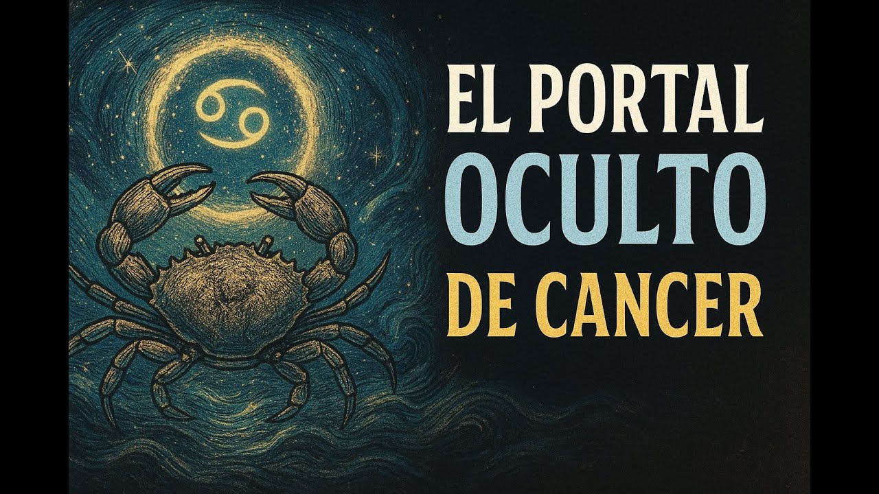EL PORTAL OCULTO DE CÁNCER 🌊 | La energía lunar que abre dimensiones